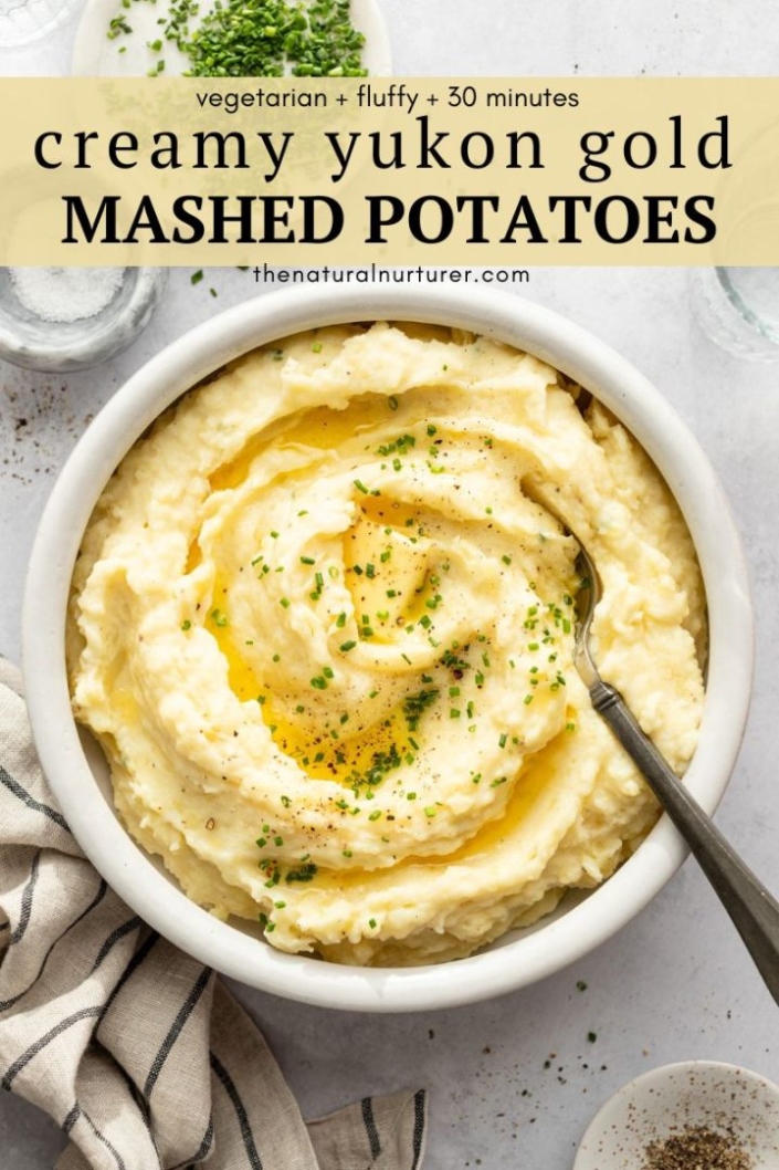 Backdate 1 Creamy Yukon Gold Mashed Potatoes - The Natural Nurturer