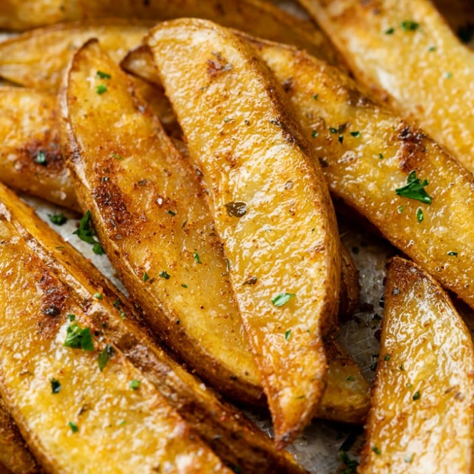 Backdate 1 Potato Wedges (Baked Or Air Fried!)