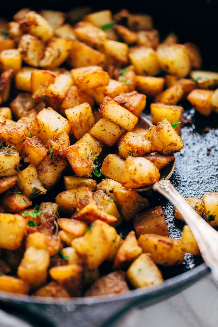 Backdate 4 Easy Skillet Breakfast Potatoes