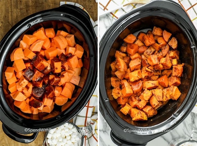 Easy-Peasy Slow Cooker Sweet Potatoes: A Tasty Recipe For Busy Bees