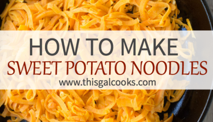 Easy-peasy Sweet Potato Noodle Recipe: Whip Up A Healthy And Delicious Meal In No Time!