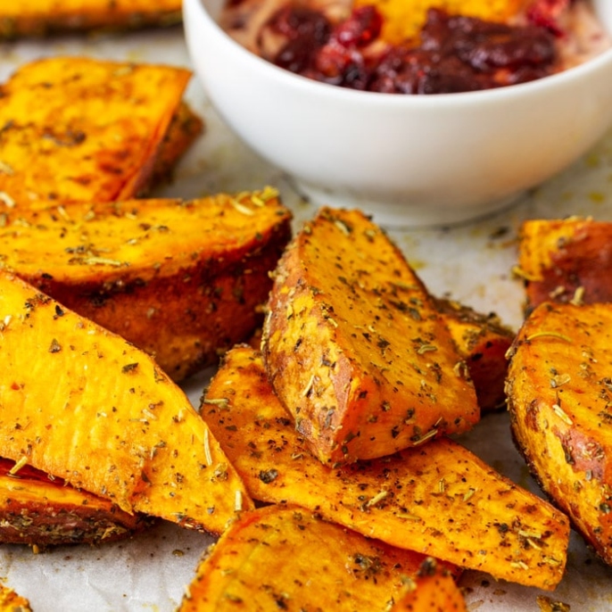 Easy And Delicious Recipe For Homemade Sweet Potato Wedges