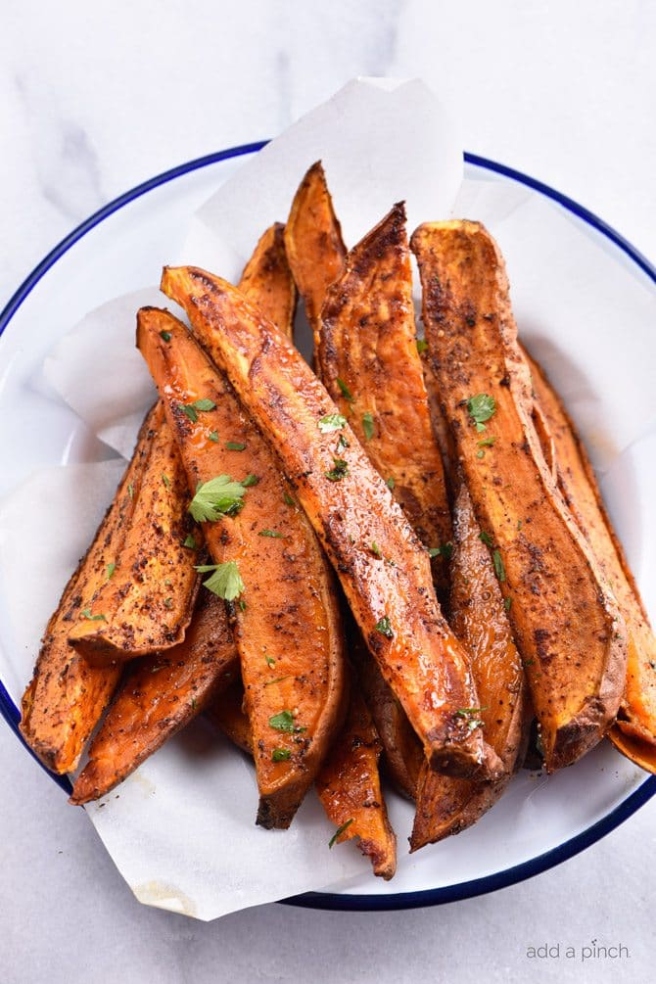 Niche Utama 1 Roasted Sweet Potato Wedges Recipe