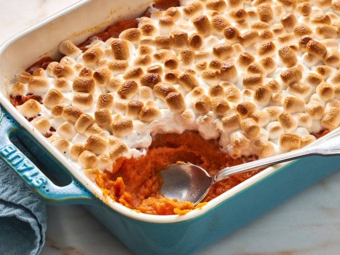 Easy Peasy Sweet Potato Marshmallow Casserole Recipe For A Delicious Twist On A Classic Side Dish