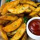 Golden Crispy Perfection: Easy Oven-Baked Potato Wedges Recipe