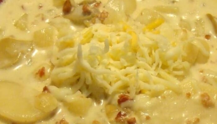 Whip Up A Delicious Potato Soup In Your Crock Pot With Ease!