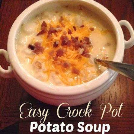 Niche Utama 2 Easy Crock Pot Potato Soup Recipe - (