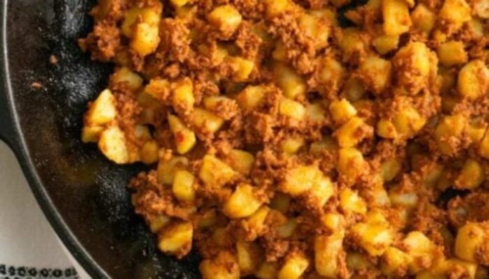 Spice Up Your Potato Game: Easy Steps To Make Potatoes And Chorizo Dish