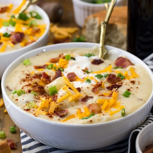 Whip Up A Hearty Batch Of Homemade Potato Soup With This Easy Recipe